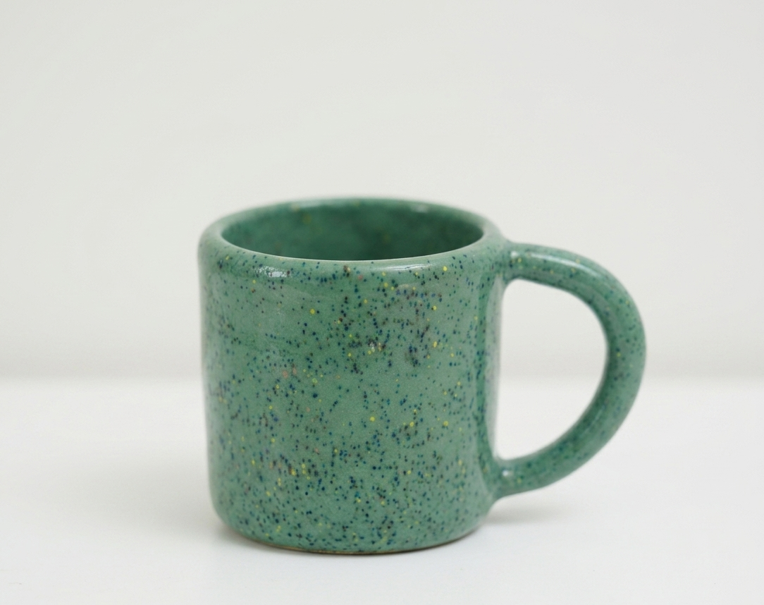 Speckled Green Mug